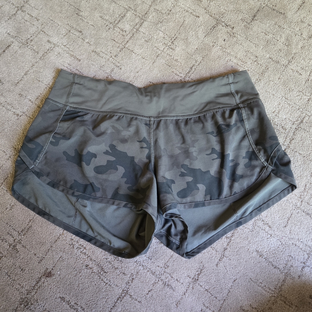 Lululemon Women's Camouflage Shorts